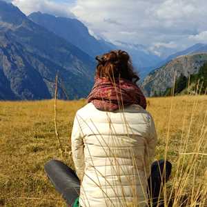 Marine, un expert en yoga à Apt