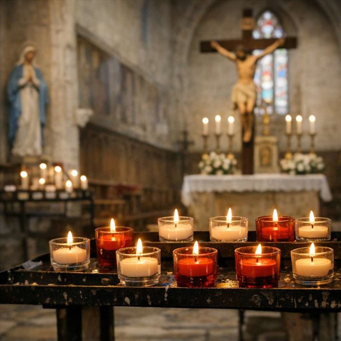 Pourquoi allume-t-on des bougies dans les églises ?