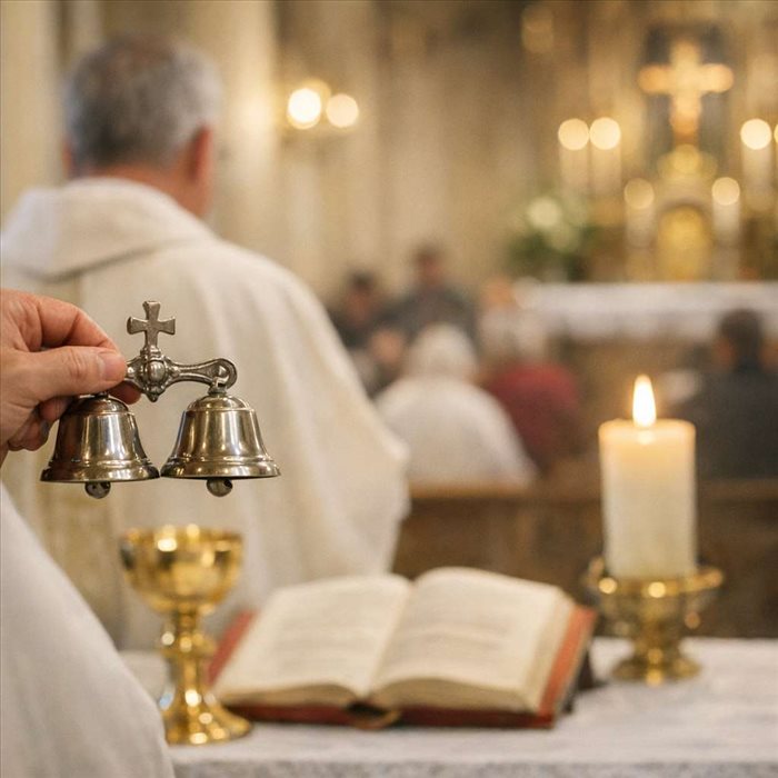 Pourquoi sonne-t-on les cloches pendant la messe ?