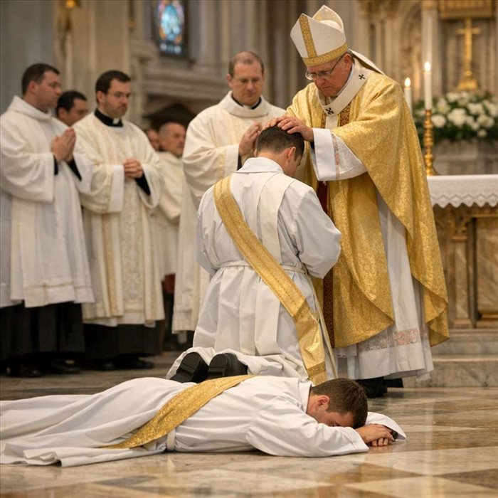 Ordination sacerdotale catholique : sens, rite et mission