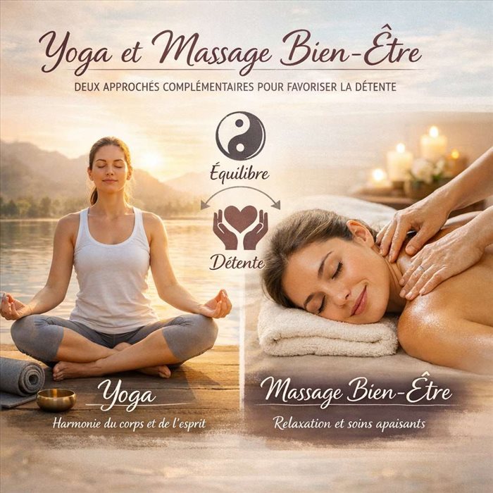 Yoga et massage bien-être : un duo efficace contre le stress